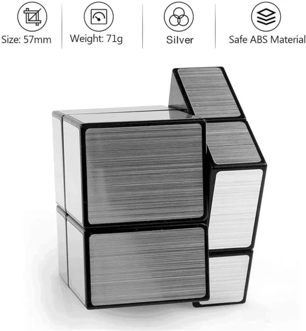 QY Mirror 2x2 Magic Rubik Cube - 569 - Image 3