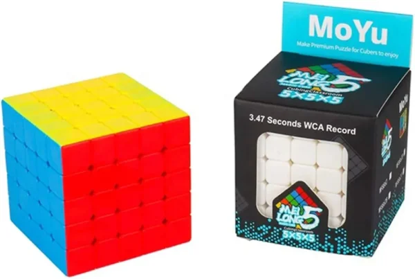 5x5 Moyu Meilong Speed Rubik Cube - 890 - Image 4