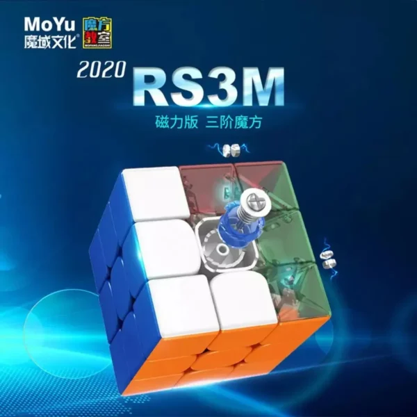 Moyu Magic RS3M 3x3 Magnetic Rubik Cube - 880 - Image 5